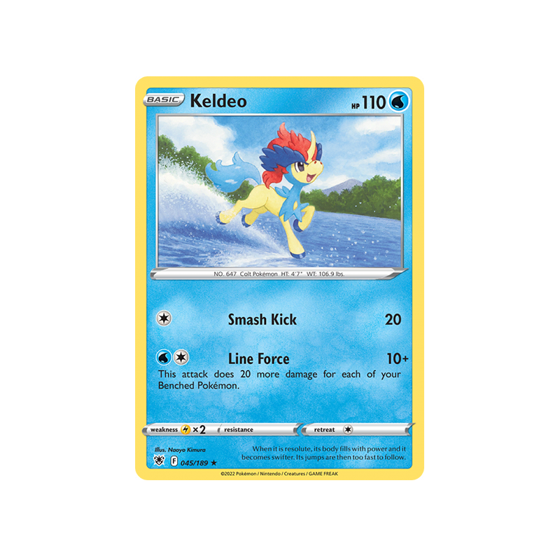#045 Keldeo | Pokemon Astral Radiance