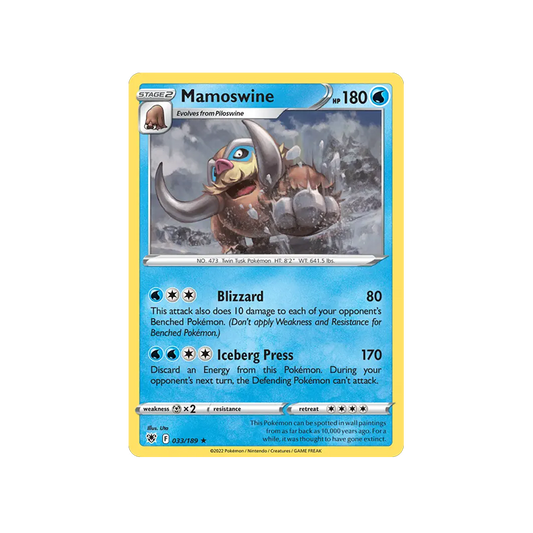 #033 Mamoswine | Pokemon Astral Radiance