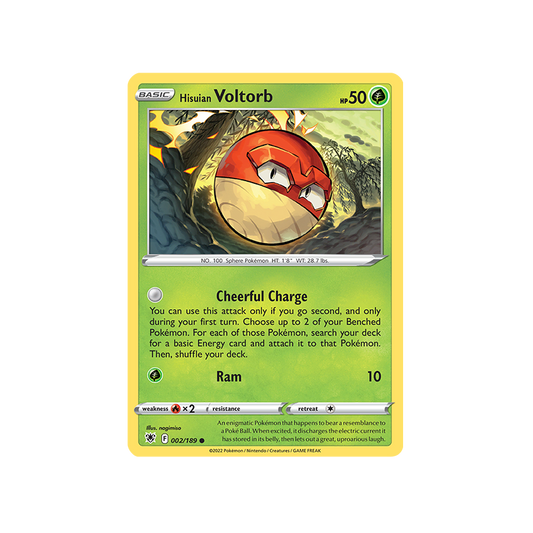 #002 Hisuian Voltorb | Pokemon Astral Radiance