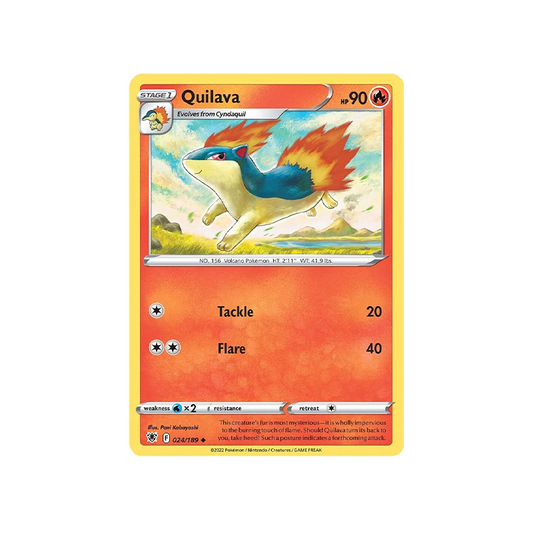 #024 Quilava | Pokemon Astral Radiance