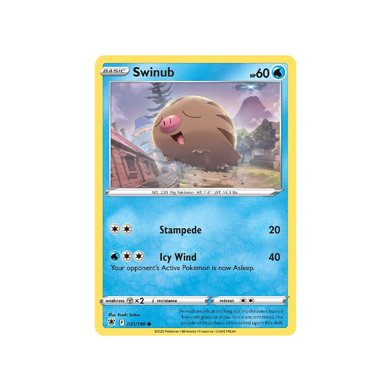#031 Swinub | Pokemon Astral Radiance