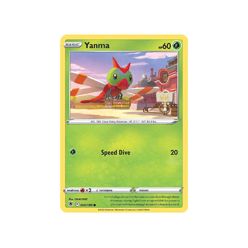 #006 Yanma | Pokemon Astral Radiance